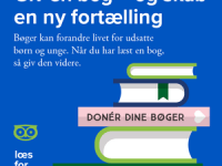 Doner bøger til Læs for Livet