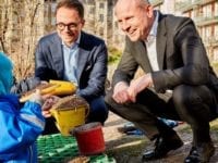 Foto af borgmester Simon Aggesen og kommende kommunaldirektør Stig Henneberg. Fotograf; Thomas Howalt Andersen.