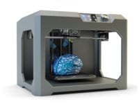3D print af hjerne, foto: KU og Getty Images