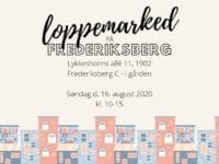 Foto: Loppemarked på Frederiksberg