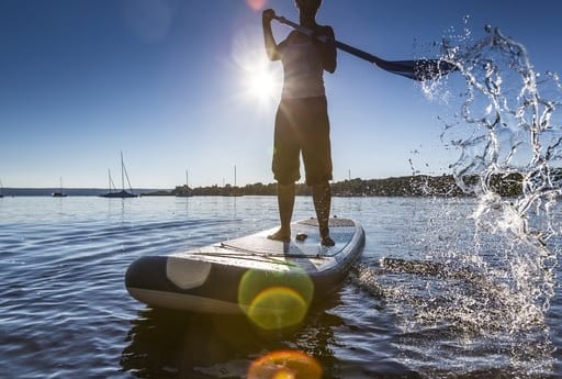Sjov på SUP: Husk sikkerheden på vandet