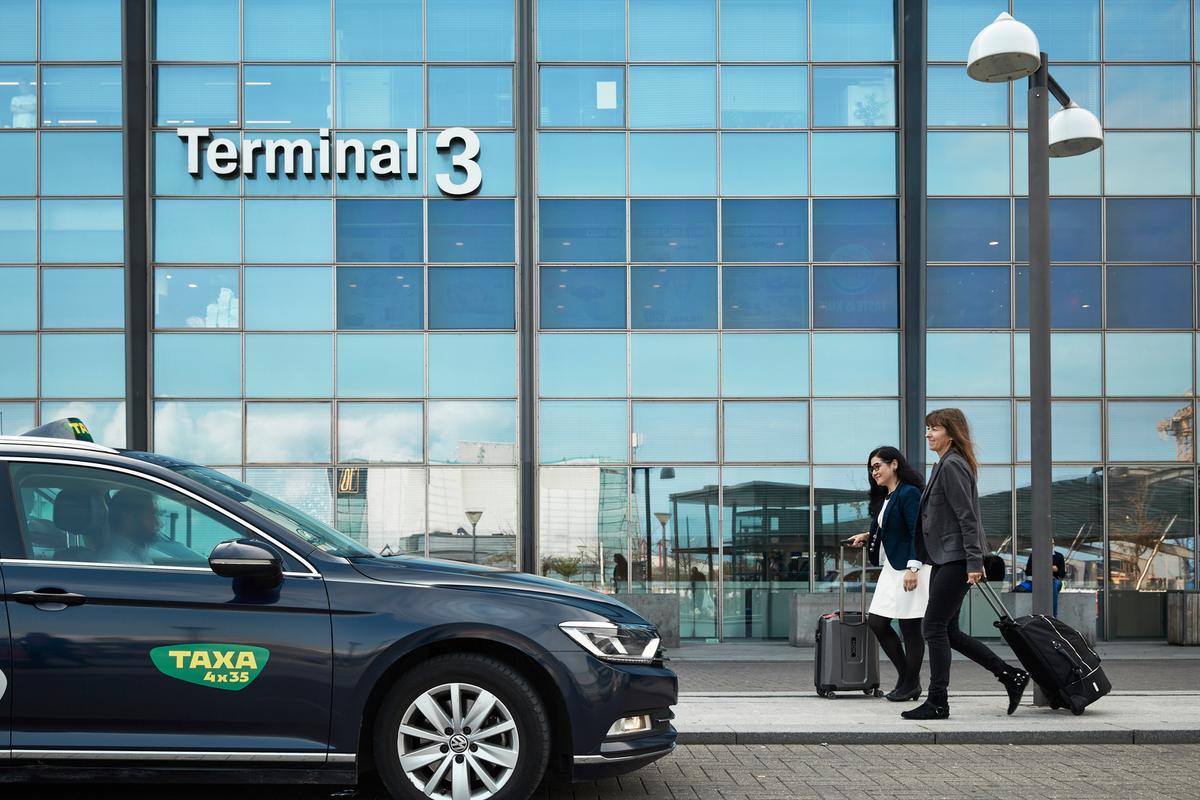Grønne taxier tager over i Københavns Lufthavn