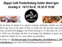 PR-foto Frederiksberg Repair Café
