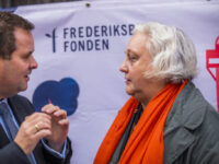 Mads Lebech har siddet i Frederiksbergfondens bestyrelse siden 2012, hvor han har haft et nært samarbejde med afgående formand, Sys Rovsing. Foto: Lars Schmidt
