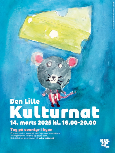 Den Lille Kulturnat inviterer børnene ud i byen fredag den 14. marts
